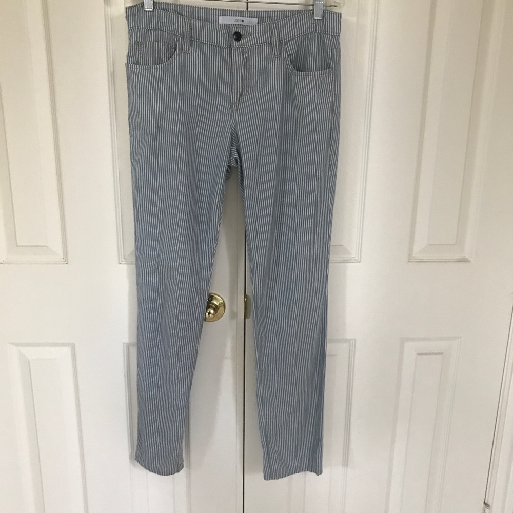 Joe’s stripe jeans